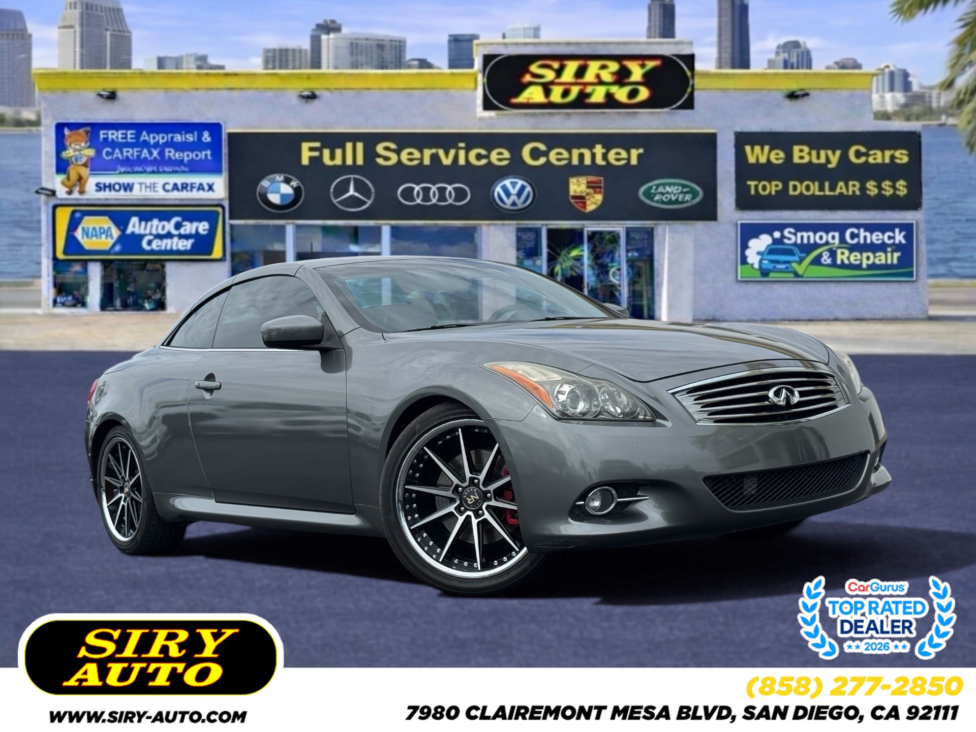 2013 INFINITI G37 Convertible Base