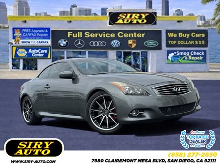 2013 INFINITI G37 Convertible Base