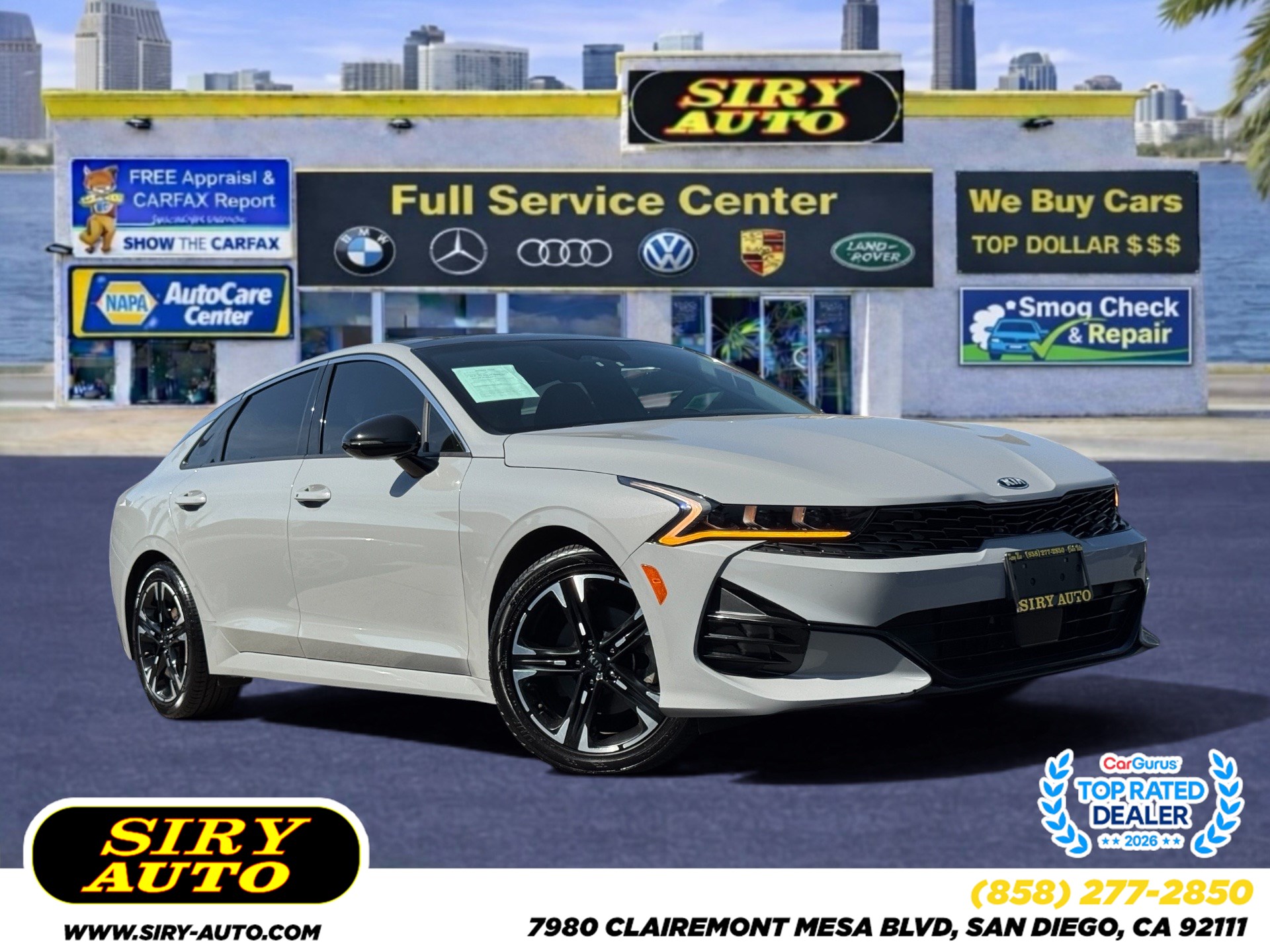 Sold 2021 Kia K5 GT-Line