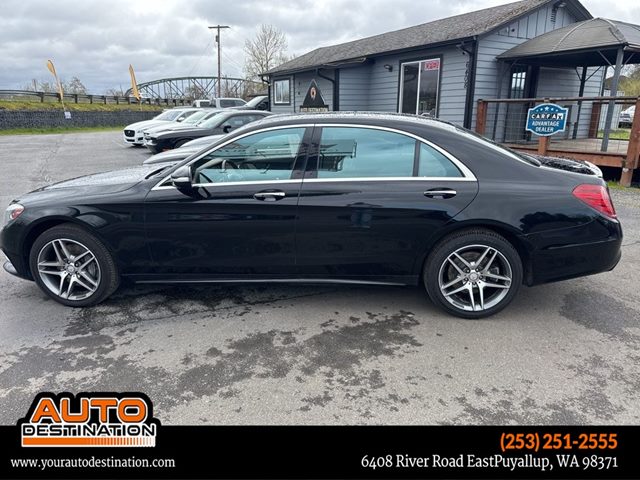Black 2014 Mercedes-Benz S-Class S 550 4MATIC Sedan All-Wheel Drive Automatic