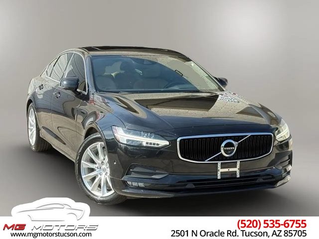 Onyx Black Metallic 2017 Volvo S90 T6 Momentum AWD Sedan All-Wheel Drive Automatic