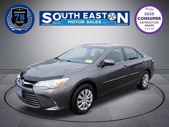 Gray 2017 Toyota Camry LE Sedan Front-Wheel Drive Automatic