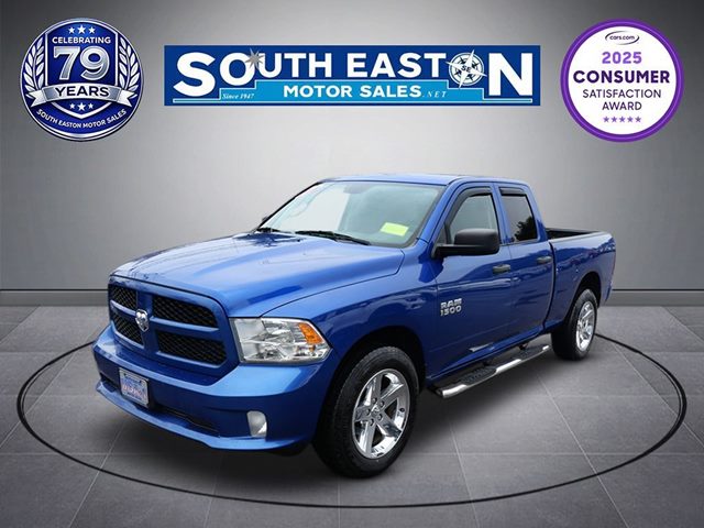 Blue Streak Pearlcoat 2017 RAM 1500 Express Quad Cab 4WD Pickup Truck Four-Wheel Drive Automatic