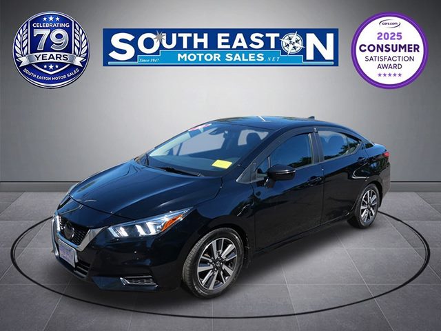 Super Black 2020 Nissan Versa SV FWD Sedan Front-Wheel Drive Automatic