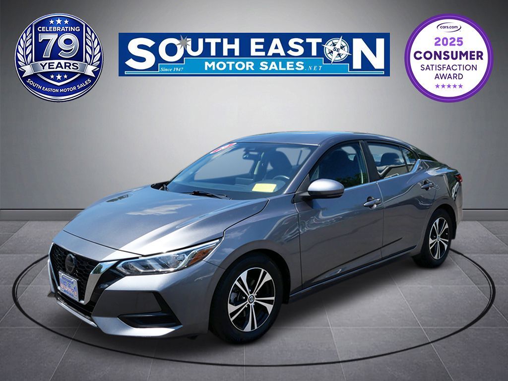 Gray (Gun Metallic) 2020 Nissan Sentra Sedan Front-Wheel Drive Automatic