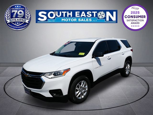 White 2018 Chevrolet Traverse SUV / Crossover Front-Wheel Drive Automatic
