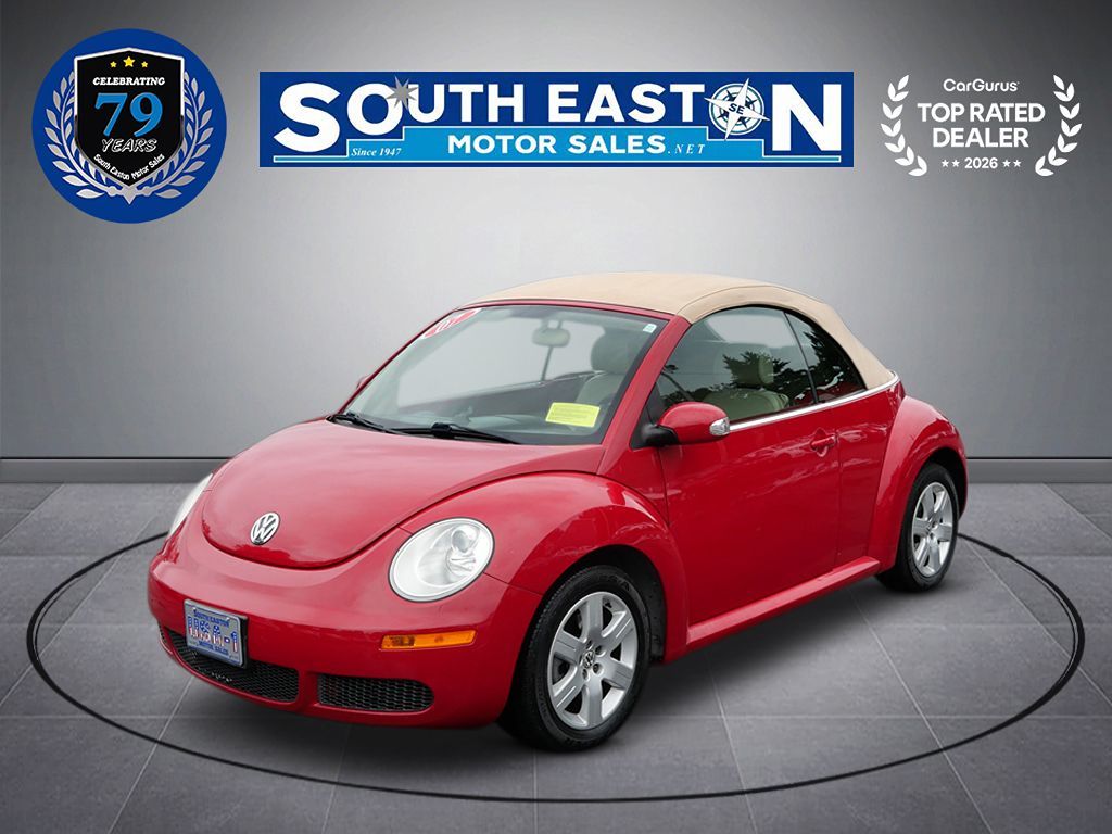 2007 Volkswagen New Beetle Convertible 