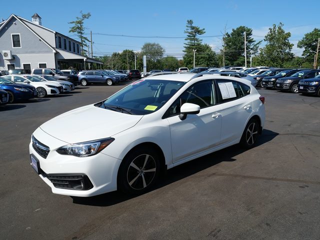 Crystal White Pearl 2021 Subaru Impreza Wagon All-Wheel Drive Automatic