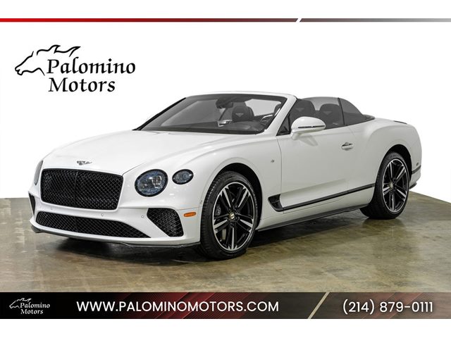 White 2020 Bentley Continental GTC Convertible All-Wheel Drive Automatic