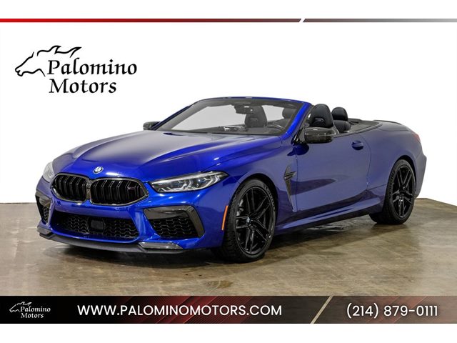Marina Bay Blue Metallic 2020 BMW M8 Convertible All-Wheel Drive Automatic