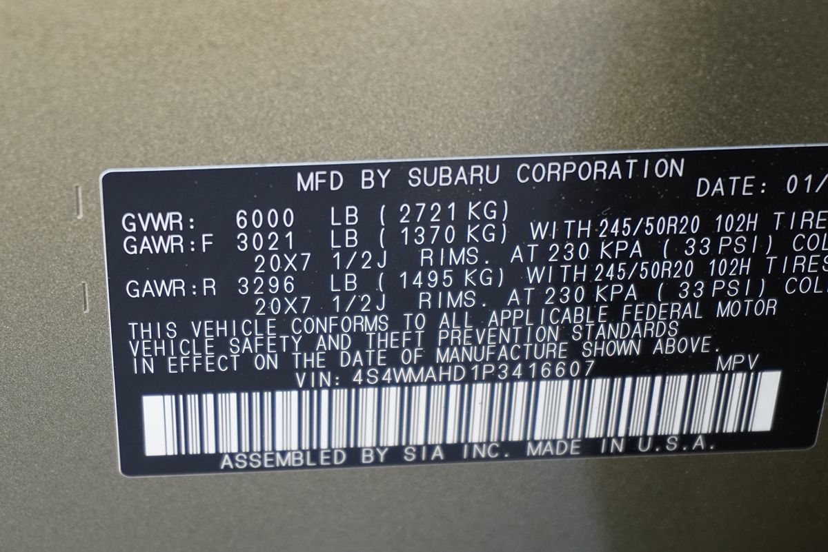 2023 Subaru Ascent Onyx Edition - Photo 37