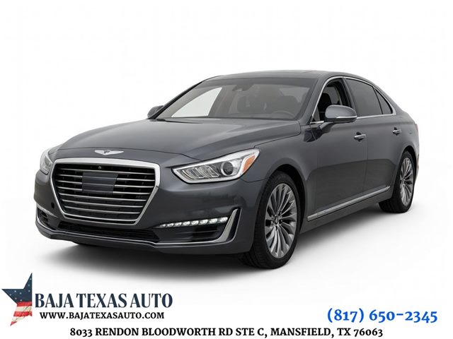 Himalayan Gray 2017 Genesis G90 Premium Sedan Rear-Wheel Drive Automatic