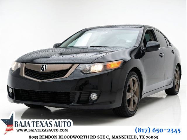 Crystal Black Pearl 2009 Acura TSX Sedan Automatic