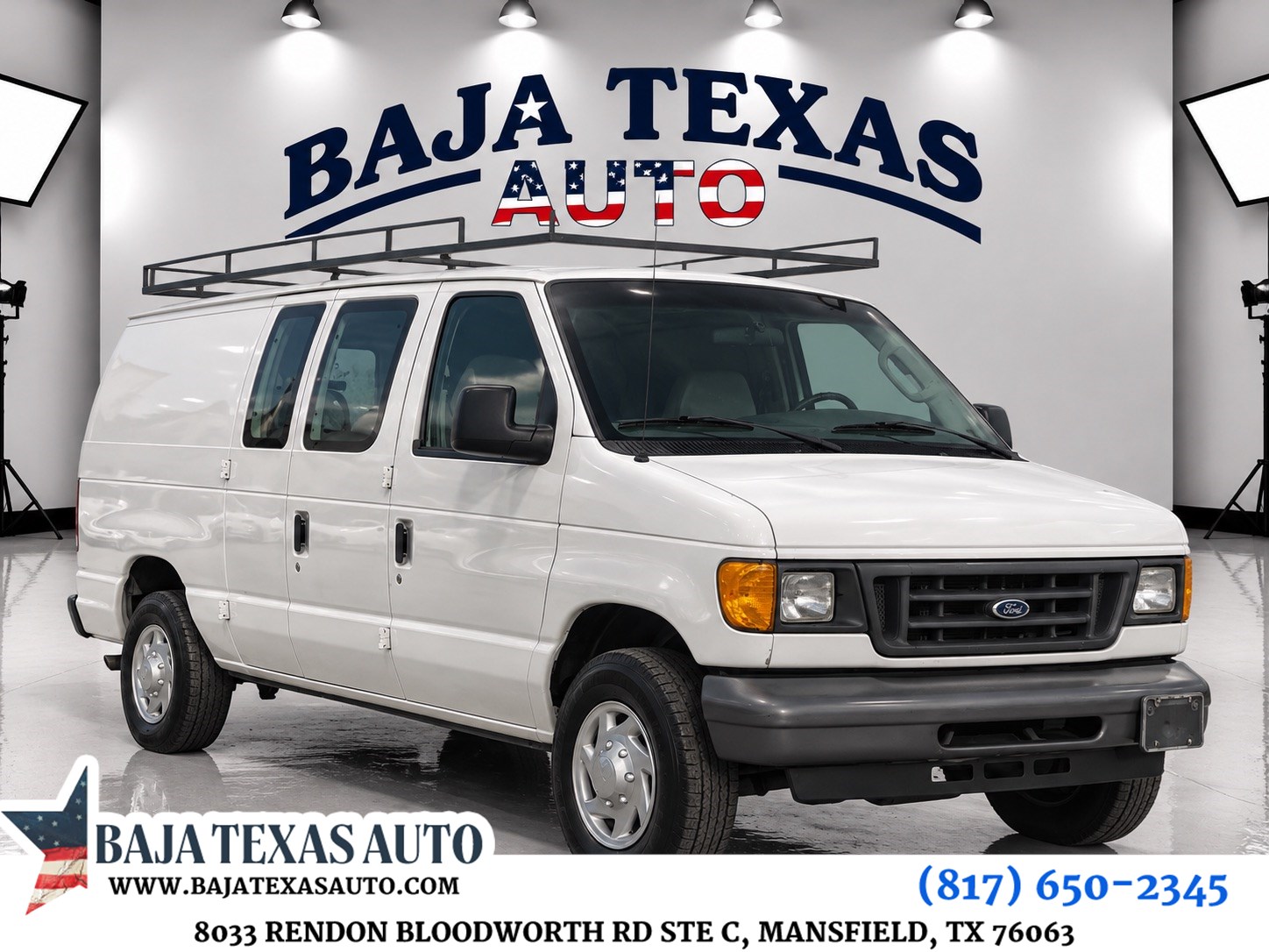 2007 Ford Econoline Cargo Van Commercial