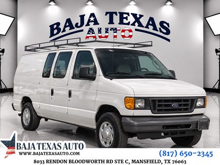 2007 Ford Econoline Cargo Van Commercial