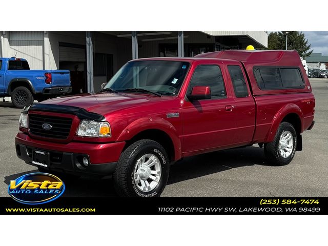 2009 Ford Ranger Sport SuperCab 4Dr 4WD Pickup Truck Four-Wheel Drive Automatic