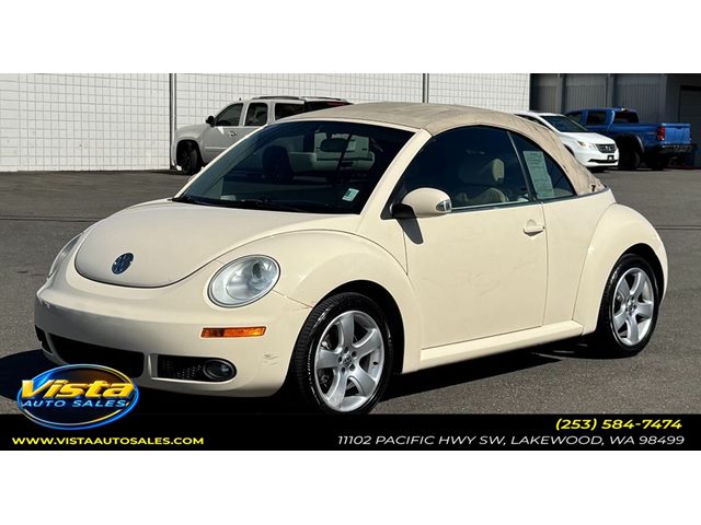2006 Volkswagen Beetle 2.5L Convertible Convertible Front-Wheel Drive Automatic