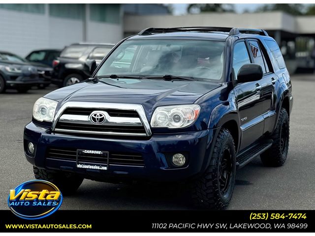 2007 Toyota 4Runner SR5 V6 4WD SUV / Crossover Four-Wheel Drive Automatic