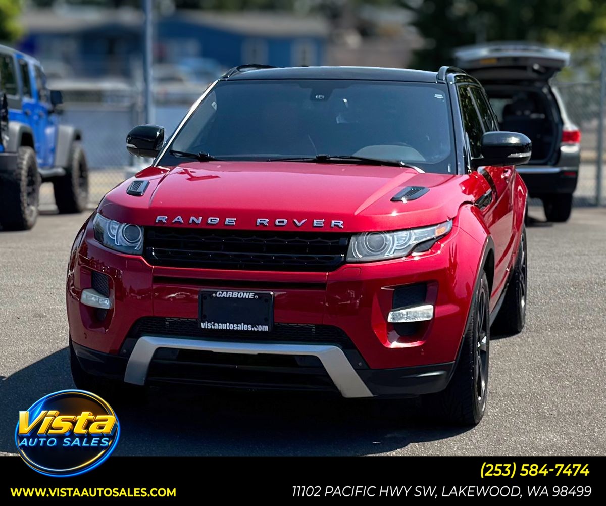 2012 Land Rover Range Rover Evoque Dynamic Premium