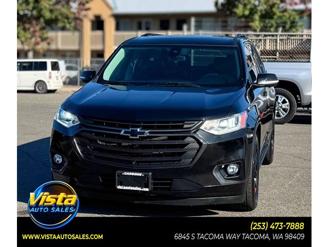 Mosaic Black Metallic 2021 Chevrolet Traverse SUV / Crossover Four-Wheel Drive Automatic