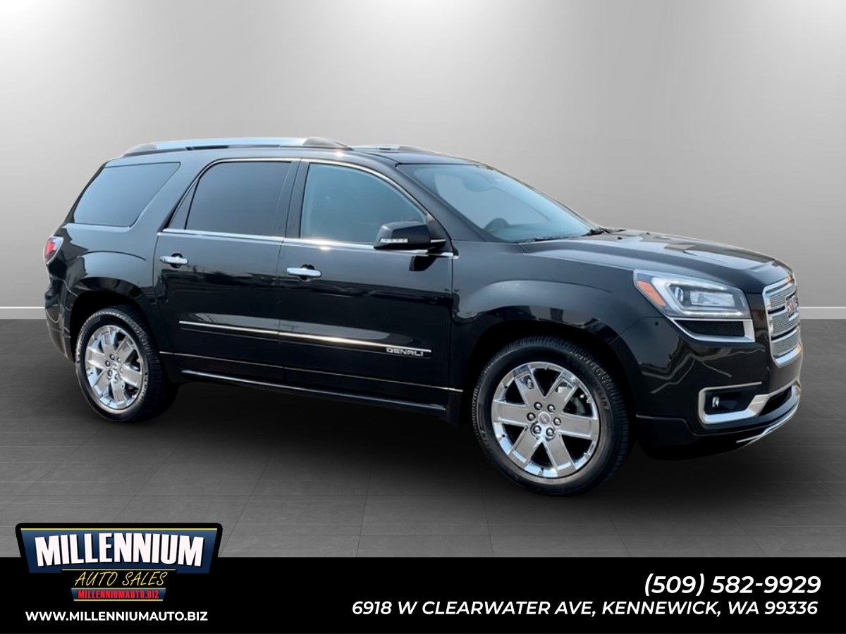 Carbon Black Metallic 2015 GMC Acadia SUV / Crossover Front-Wheel Drive Automatic