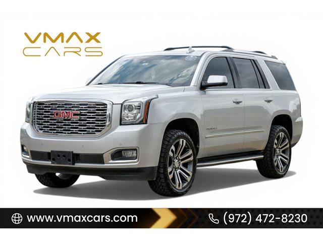 Quicksilver Metallic 2019 GMC Yukon Denali 4WD SUV / Crossover Four-Wheel Drive Automatic