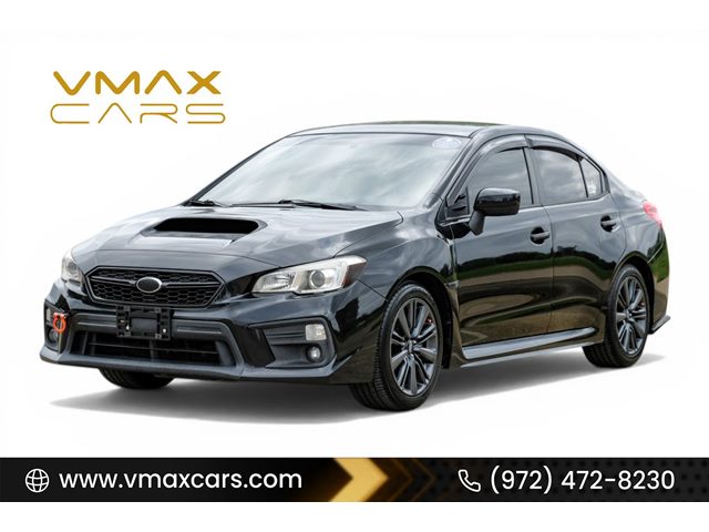 Crystal Black Silica 2018 Subaru WRX Sedan Sedan All-Wheel Drive Manual