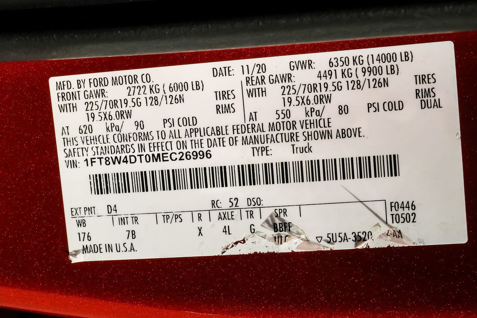 Photo 65 of this Ford Super Duty F-450 DRW