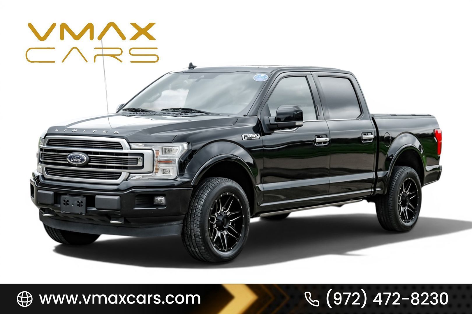 Shadow Black 2018 Ford F-150 Pickup Truck Four-Wheel Drive Automatic