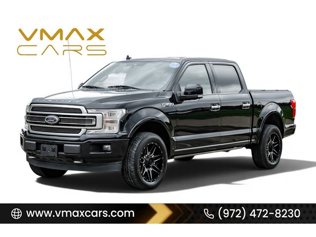 Shadow Black 2018 Ford F-150 Pickup Truck Four-Wheel Drive Automatic