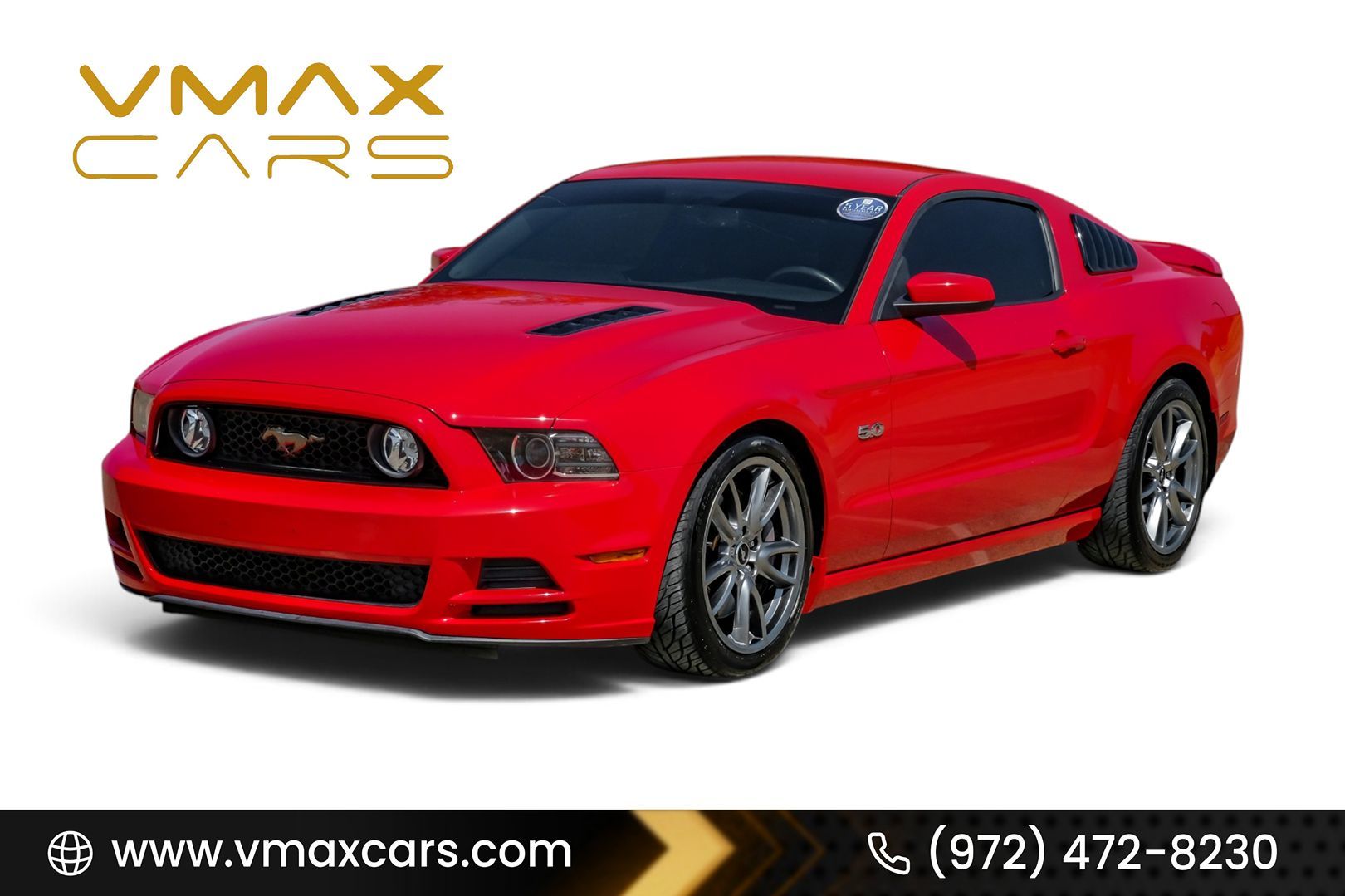 Race Red 2013 Ford Mustang Coupe Rear-Wheel Drive Manual
