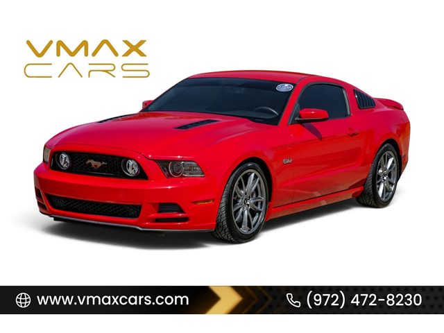 Race Red 2013 Ford Mustang Coupe Rear-Wheel Drive Manual
