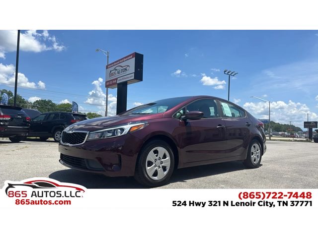 Garnet Red 2018 Kia Forte LX Sedan Front-Wheel Drive Automatic