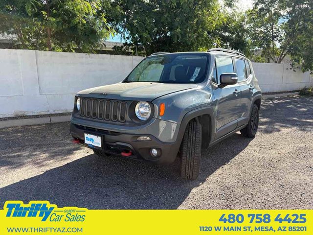Gray 2017 Jeep Renegade Deserthawk 4WD SUV / Crossover Four-Wheel Drive Automatic
