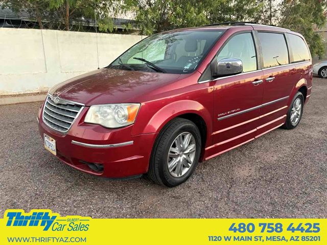 Red (BURGUNDY) 2010 Chrysler Town & Country Limited FWD Minivan Front-Wheel Drive Automatic