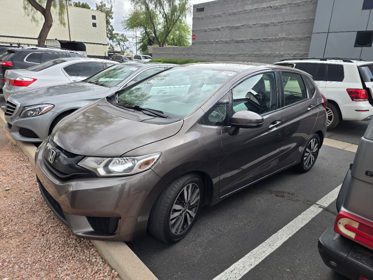 Gray (Modern Steel Metallic) 2016 Honda Fit Hatchback Front-Wheel Drive Automatic