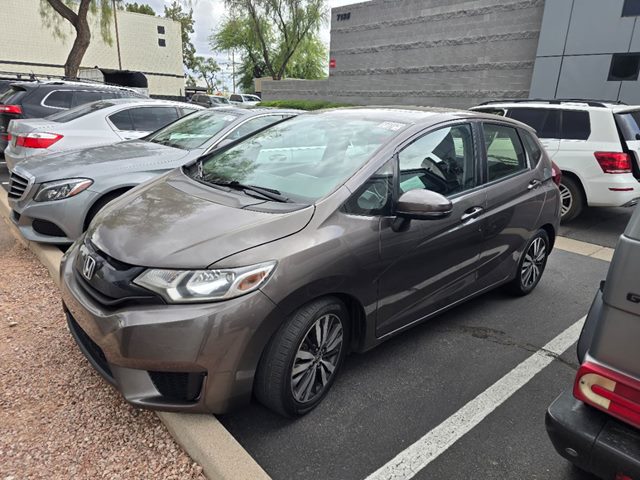 Gray (Modern Steel Metallic) 2016 Honda Fit Hatchback Front-Wheel Drive Automatic