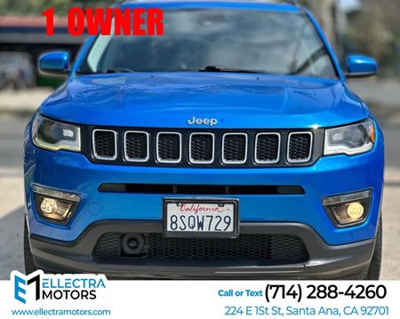 2020 Jeep Compass Latitude w/Sun/Safety Pkg