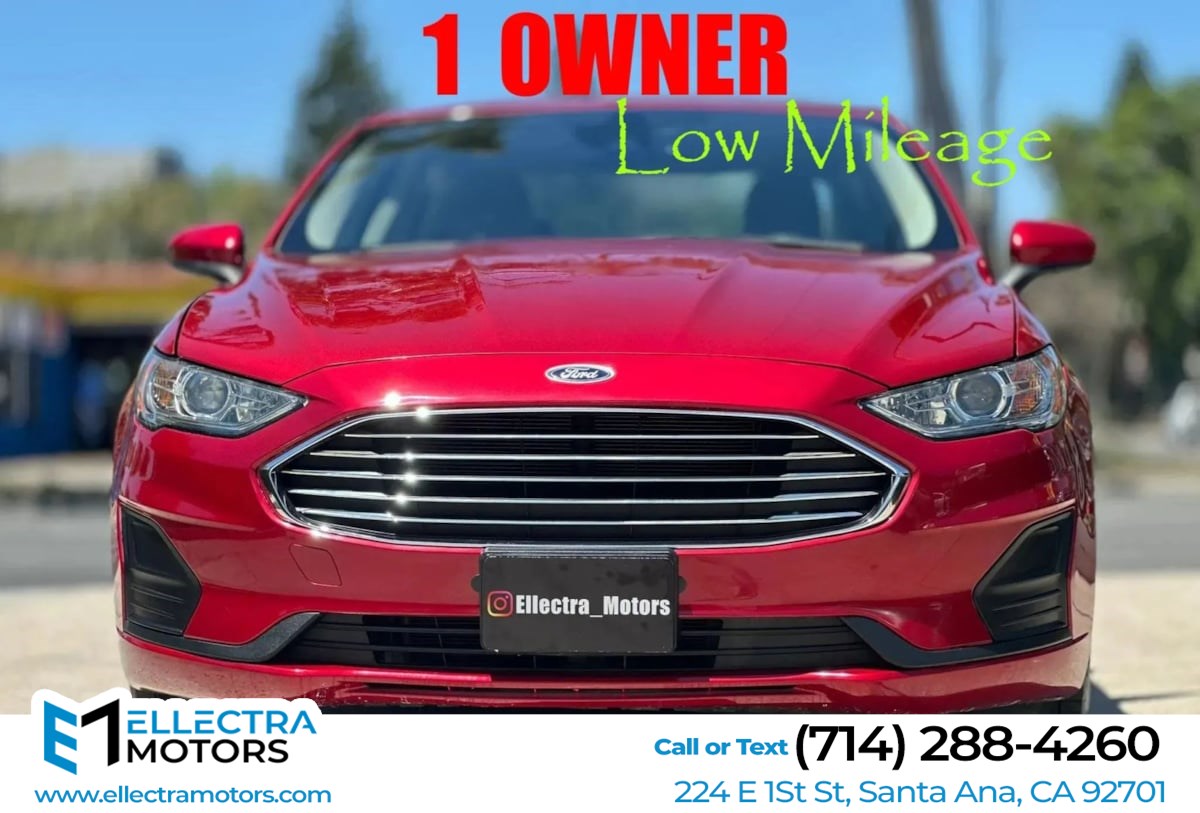 2020 Ford Fusion S FWD photo