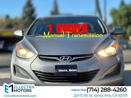 2015 Hyundai Elantra SE