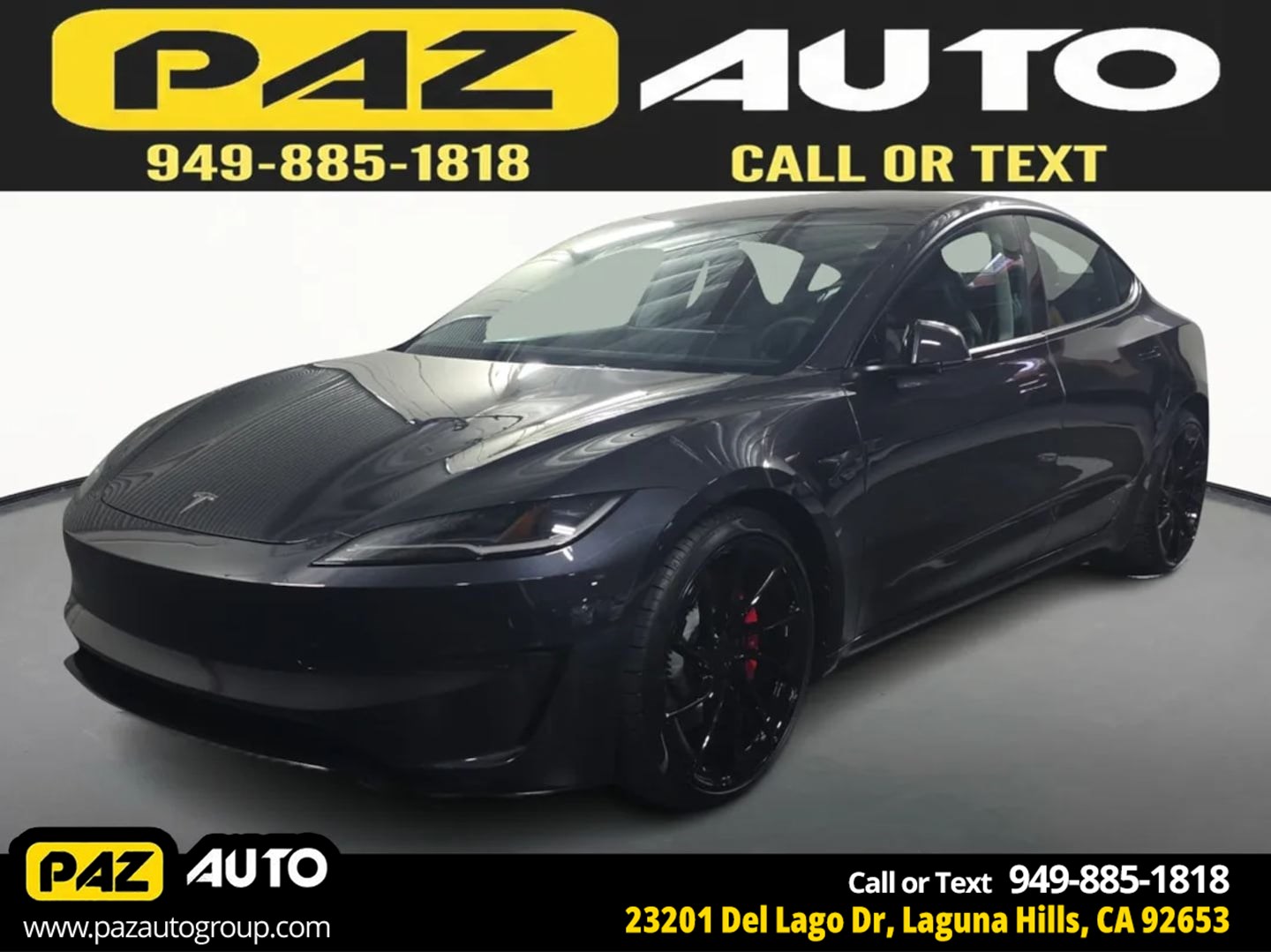 2024 Tesla Model 3 Performance AWD