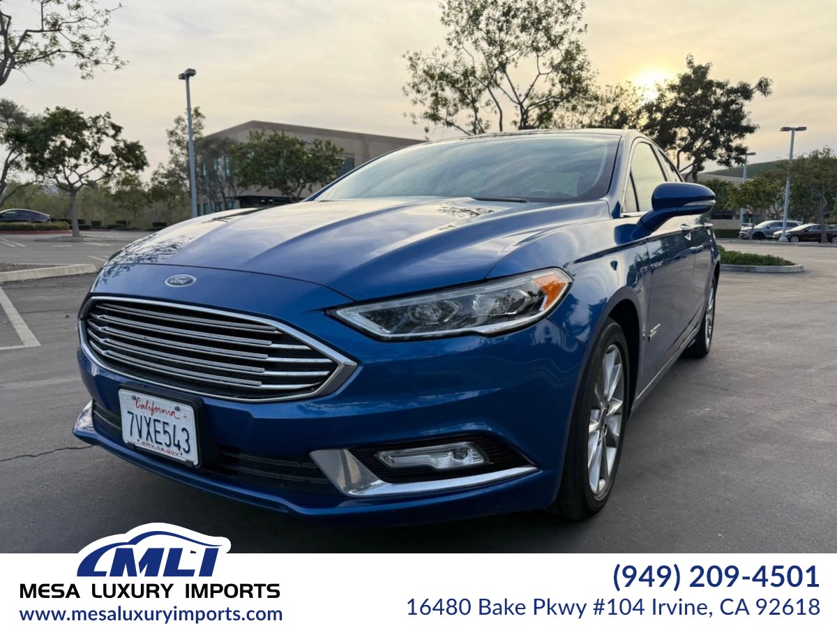 2017 Ford Fusion Energi SE Luxury
