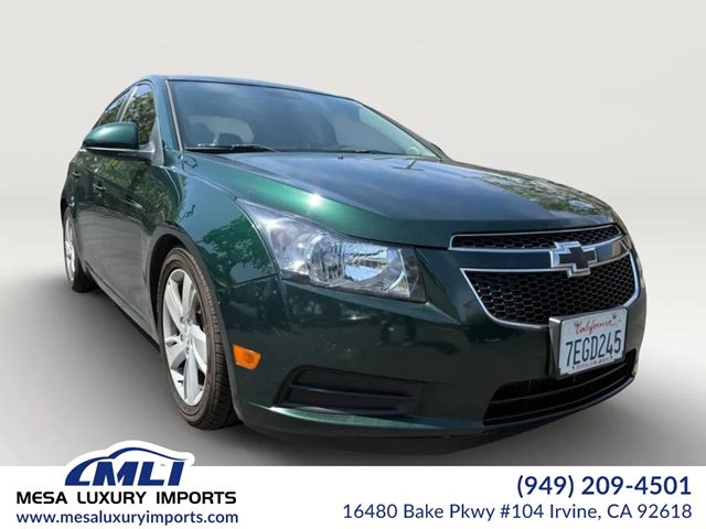Rainforest Green Metallic 2014 Chevrolet Cruze Diesel Sedan FWD Sedan Front-Wheel Drive Automatic