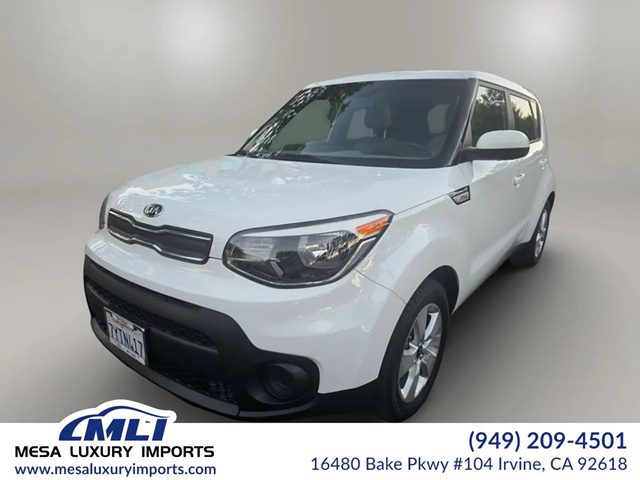 Clear White 2017 Kia Soul Wagon Front-Wheel Drive Automatic