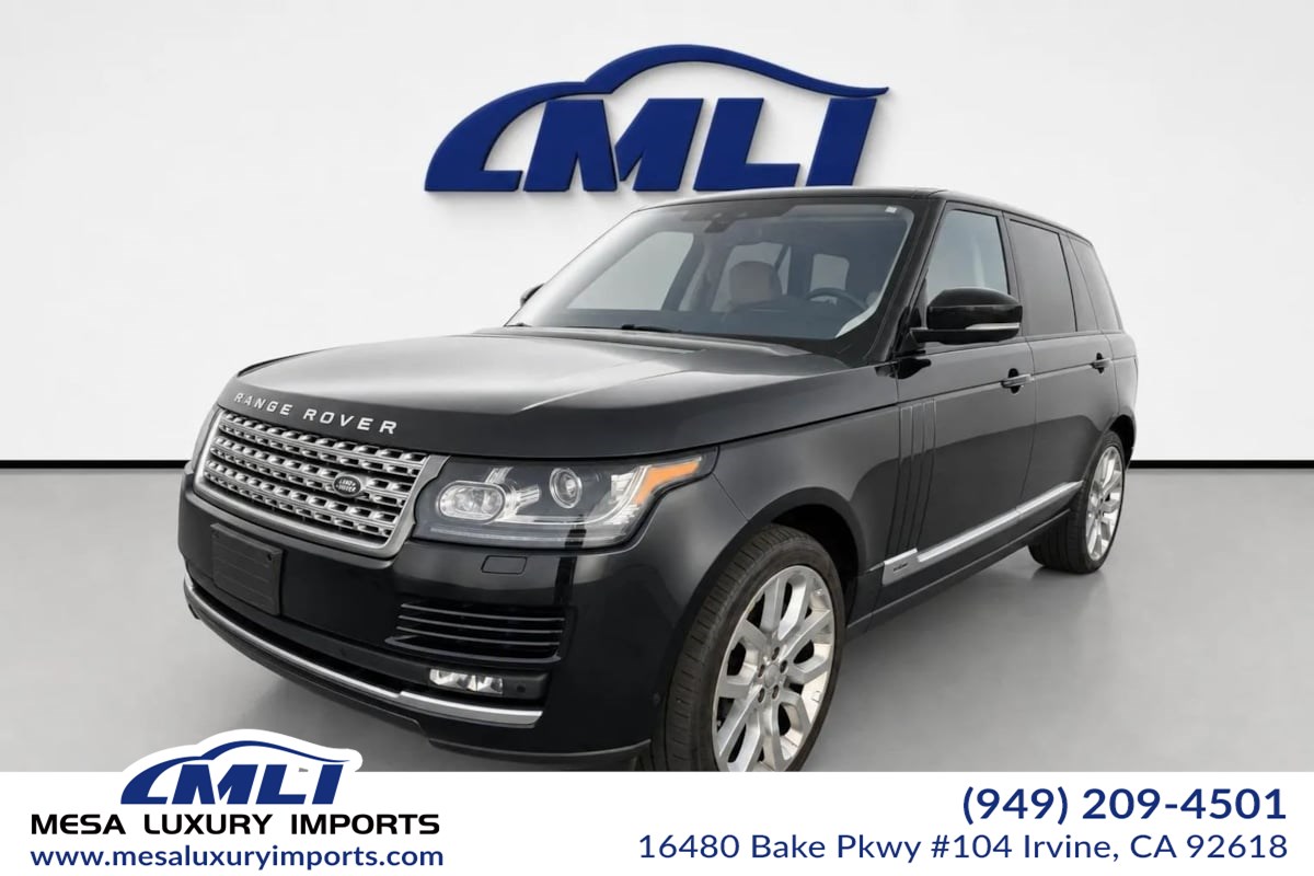 2017 Land Rover Range Rover