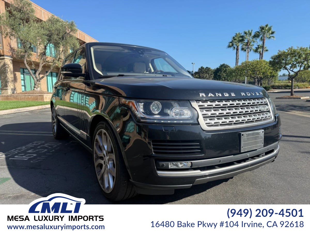 2017 Land Rover Range Rover 