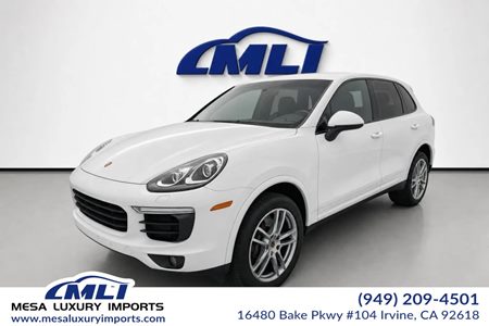 2018 Porsche Cayenne Platinum Edition