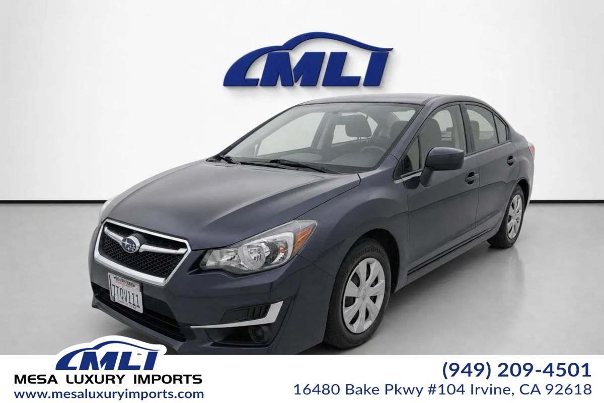 2016 Subaru Impreza Sedan 