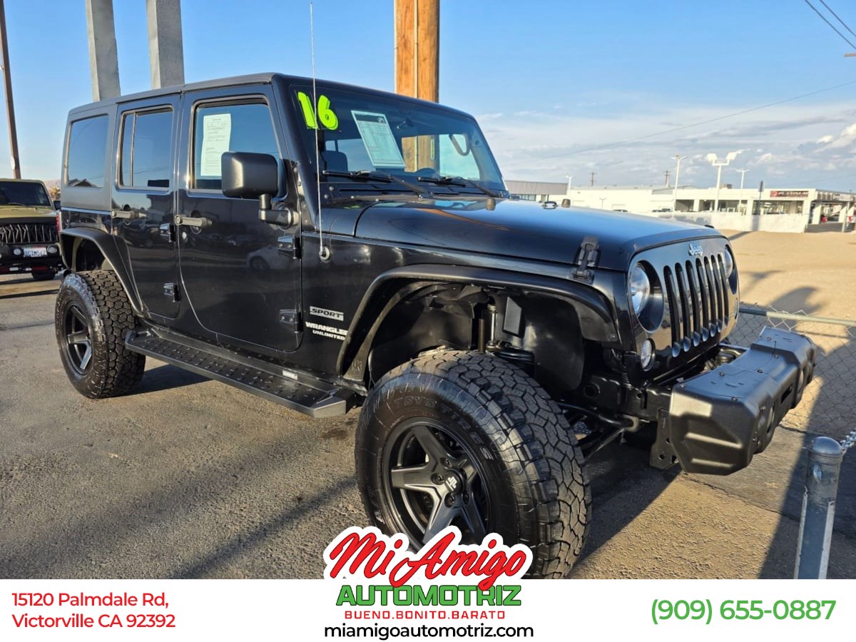 2016 Jeep Wrangler Unlimited
