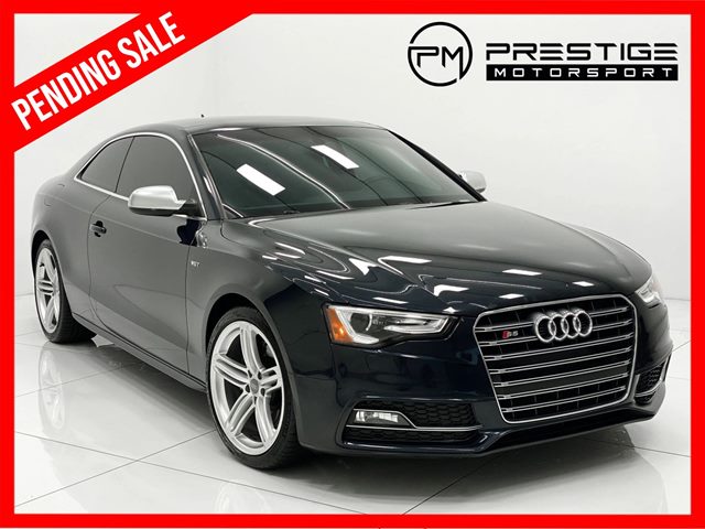 Moonlight Blue Metallic 2014 Audi S5 3.0T quattro Prestige Coupe AWD Coupe All-Wheel Drive Automatic